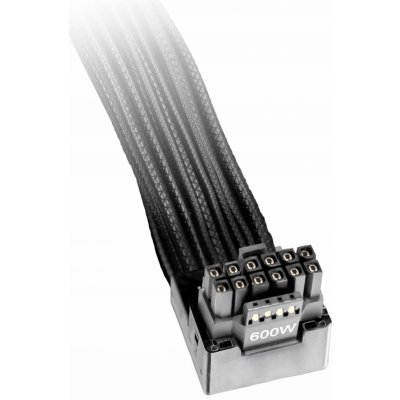 Be quiet! 12V-2x6 - 12VHPWR, 0.7m, Černá BC074 – Zboží Živě