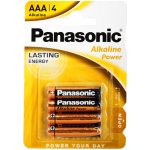 Panasonic Alkaline Power AAA 4ks 00261999 – Zboží Mobilmania
