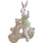 Velikonoční dekorace FIG 157C zajíc na motorce – Hledejceny.cz