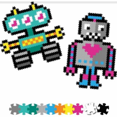 Fat Brain Toys Pixels Jixelz roboty 700 ks