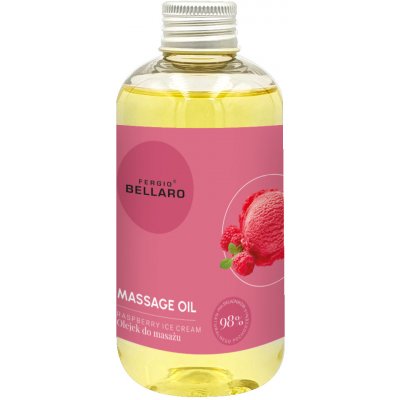 Fergio Bellaro Raspberry sorbet masážní olej, 200 ml – Sleviste.cz