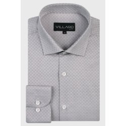 Villaro by MMER pánská košile dlouhý rukáv slim fit J001