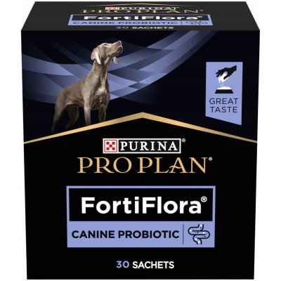 Purina Pro Plan Veterinary Diets Canine FortiFlora plv. 30 x 1 g – HobbyKompas.cz