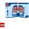 LEGO® doplněk LEGO® 10182 Cafe Corner 2x3 Potištěná Dlaždice