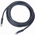 Gembird PP12-1M/BK Eth Patch UTP, kat. 5e, 1m, černý – Zboží Živě