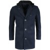 Pánský kabát Massaro kabát pánský 40402-02 s odnímací kapucí tmavě modrá