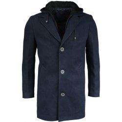 Massaro kabát pánský 40402-02 s odnímací kapucí tmavě modrá