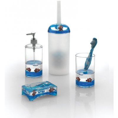 Aqualine PYXIS WC štětka na postavení Nemo Bílá – Hledejceny.cz