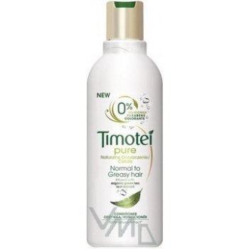 Timotei čistota vlasový Conditioner normální a mastné vlasy vlasový Conditioner s obsahem výtažku z organického zeleného čaje 200 ml