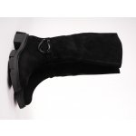 EPICA dámské kozačky semišové černé – Zboží Dáma