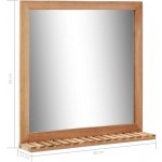 Petrashop 60 x 12 x 62 cm Hnědá 247605 – Hledejceny.cz