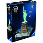 Ravensburger 3D puzzle Iconics svítící Socha svobody Noční edice 128 dílků – Hledejceny.cz