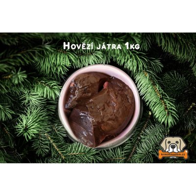 Krmimmasem.cz Hovězí játra 1 kg – Hledejceny.cz
