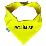 Funky Dog šátek pro psy Bojím se – Zboží Dáma