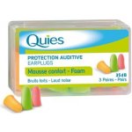 Quies Pěnové špunty do uší 3 páry – Hledejceny.cz