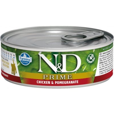 N&D GF Cat Prime Kitten Chicken & Pomegranate 80 g