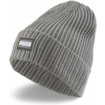 Puma čepice RIBBED Classic CUFF beanie 024038-03 gray – Zboží Mobilmania