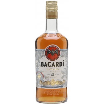 Bacardí Anejo Cuatro 40% 0,7 l (holá láhev) – Zboží Mobilmania