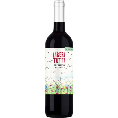 Orion Wines Liberi Tutti Primitivo Puglia 2021 14% 0,75 l (holá láhev) – Zboží Mobilmania