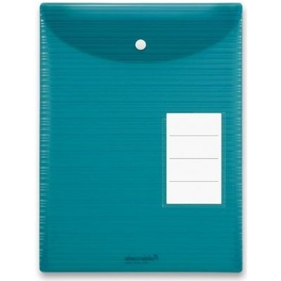 Spisovka s drukem Foldermate iWork s horním plněním, modrozelená, A4