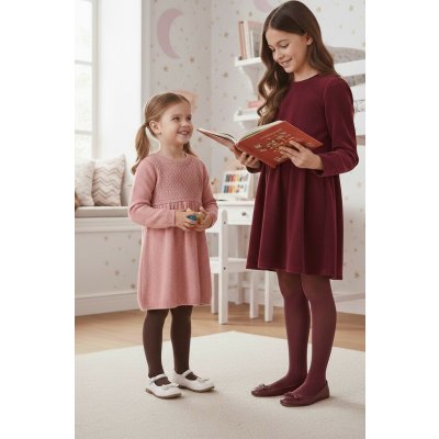 Gabriella punčochové kalhoty dětské Rosabella černá – Hledejceny.cz