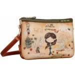 Anekke crossbody kabelka s odepínacím popruhem Peace & Love Camel