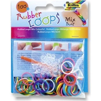 Loops Gumičky Rubber 100 ks mix barev