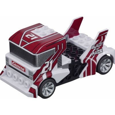 Auto GO GO 64191 Build n Race Truck white – Zboží Mobilmania