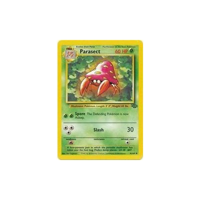Pokémon kusová karta JU 41/64 Parasect - Jungle Stav: Excellent