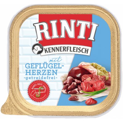 Rinti Kennerfleisch Adult Dog drůbeží srdíčka 300 g – Hledejceny.cz