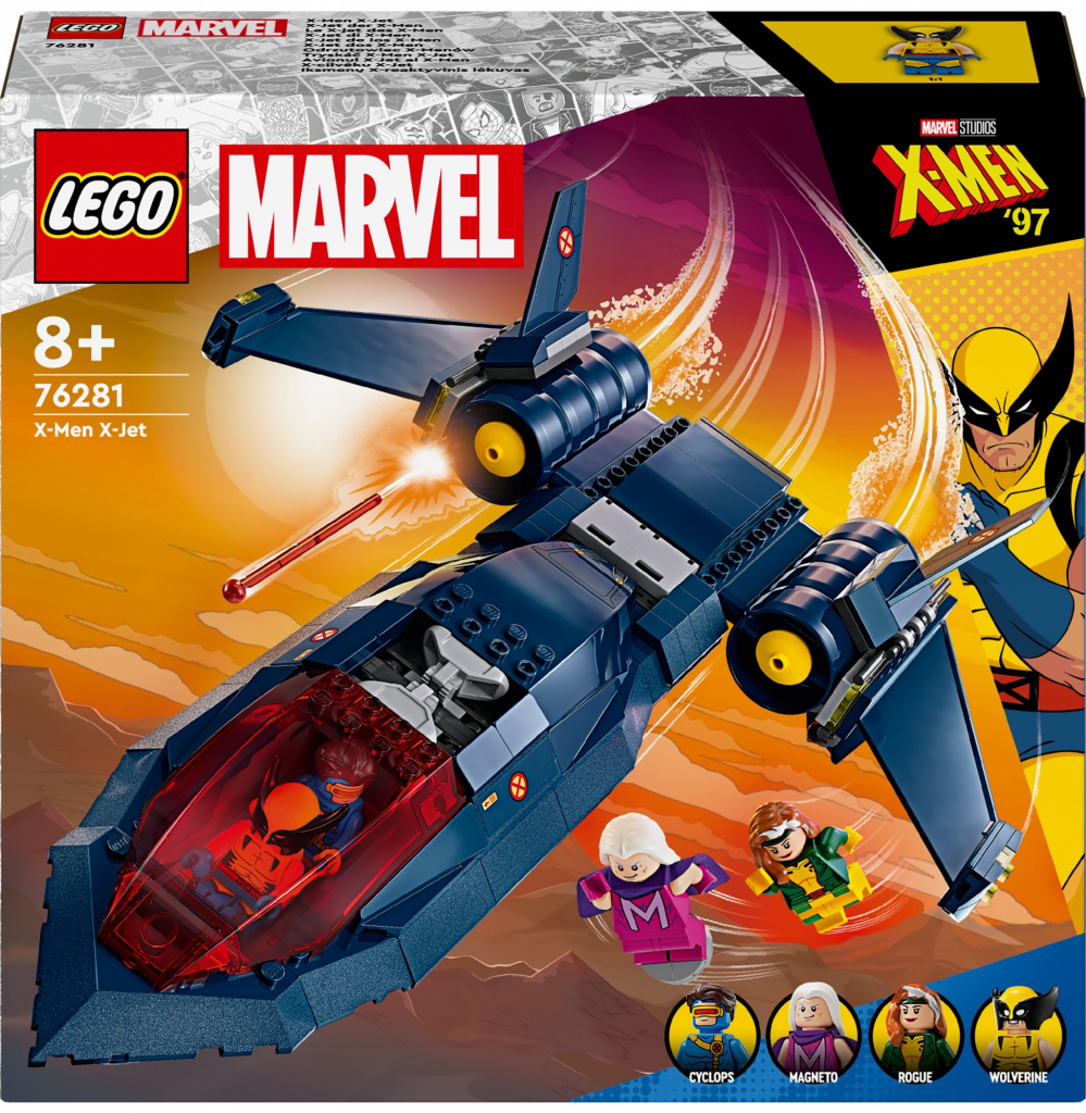 LEGO® Marvel 76281 Tryskáč X-Men X-Jet