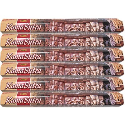 Raj Fragrance Vonné tyčinky KamaSutra 6 x 20 ks – Hledejceny.cz