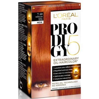 L'Oréal Prodigy barva na vlasy 7.40 od 182 Kč - Heureka.cz