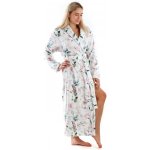 Vestis dámský župan Calypte 2126 0016 květiny a kolibříci – Zboží Dáma