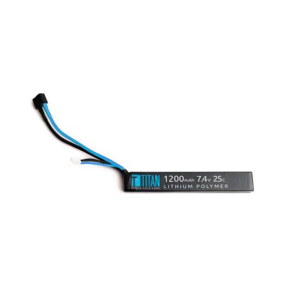 Li-pol TITAN 7.4V 1200mAh 25C T-Dean Stick – Zboží Mobilmania