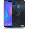 Pouzdro a kryt na mobilní telefon Huawei Picasee silikonové Huawei Nova 3i - Black marble čiré