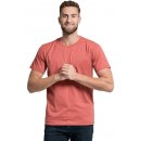 Pánské tričko CityZen bavlněné pánské triko proti pocení kulatý výstřih cihlové