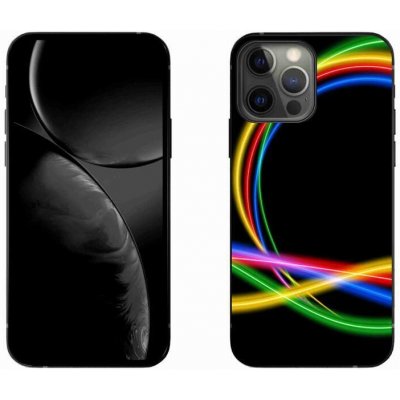 Pouzdro mmCase Gelové iPhone 13 Pro Max 6.7 - neonové kruhy – Zboží Mobilmania