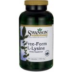 Swanson L-Lysin Free Form L-Lysine 500 mg 300 kapslí – Hledejceny.cz