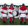 Karnevalový kostým Středověký bubeník červený