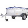 Přívěsný vozík Přepravní vozík Agados Handy - 7 N1, nástavba, plachta 7cm, opěrné kolečko 750 kg