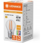 LEDVANCE Osram LED CLASSIC P 40 DIM CRI97 S 4.2W 927 FIL CL E27 – Hledejceny.cz