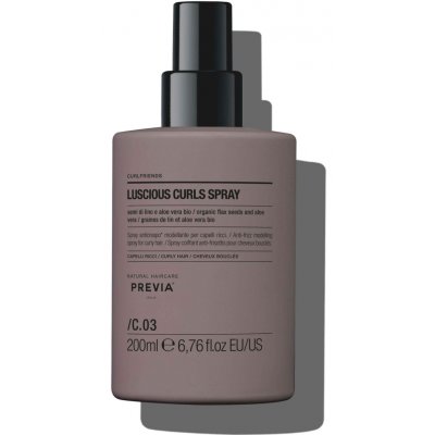 Previa Natural Haircare Luscious Curls Spray 200 ml – Hledejceny.cz