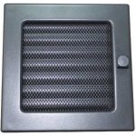 HACO Uzamykatelný krbový rošt s rámem a síťkou LKM 170 x 170 mm grafitový lak 0722 – Hledejceny.cz