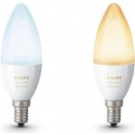 Philips LED žárovka Hue White Ambiance 6W E14 set 2ks 929002294404 – Sleviste.cz