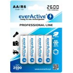 everActive Professional line AA 2600mAh 4ks EVHRL6-2600 – Zboží Živě