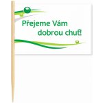 Vlaječka s přáním dobré chuti - 3 x 2 cm - min 100 ks – Hledejceny.cz