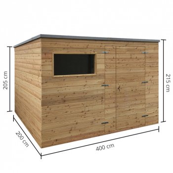 Bohemit Avenir 2 x 4 m teak