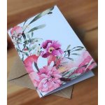 Simply Paper Přání s obálkou 120x170 mm - Růžová zahrada – Zboží Mobilmania
