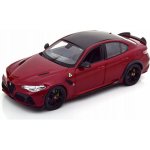 Bburago Plus Alfa Romeo Giulia GTA Metalická červená 1:18 – Zboží Mobilmania